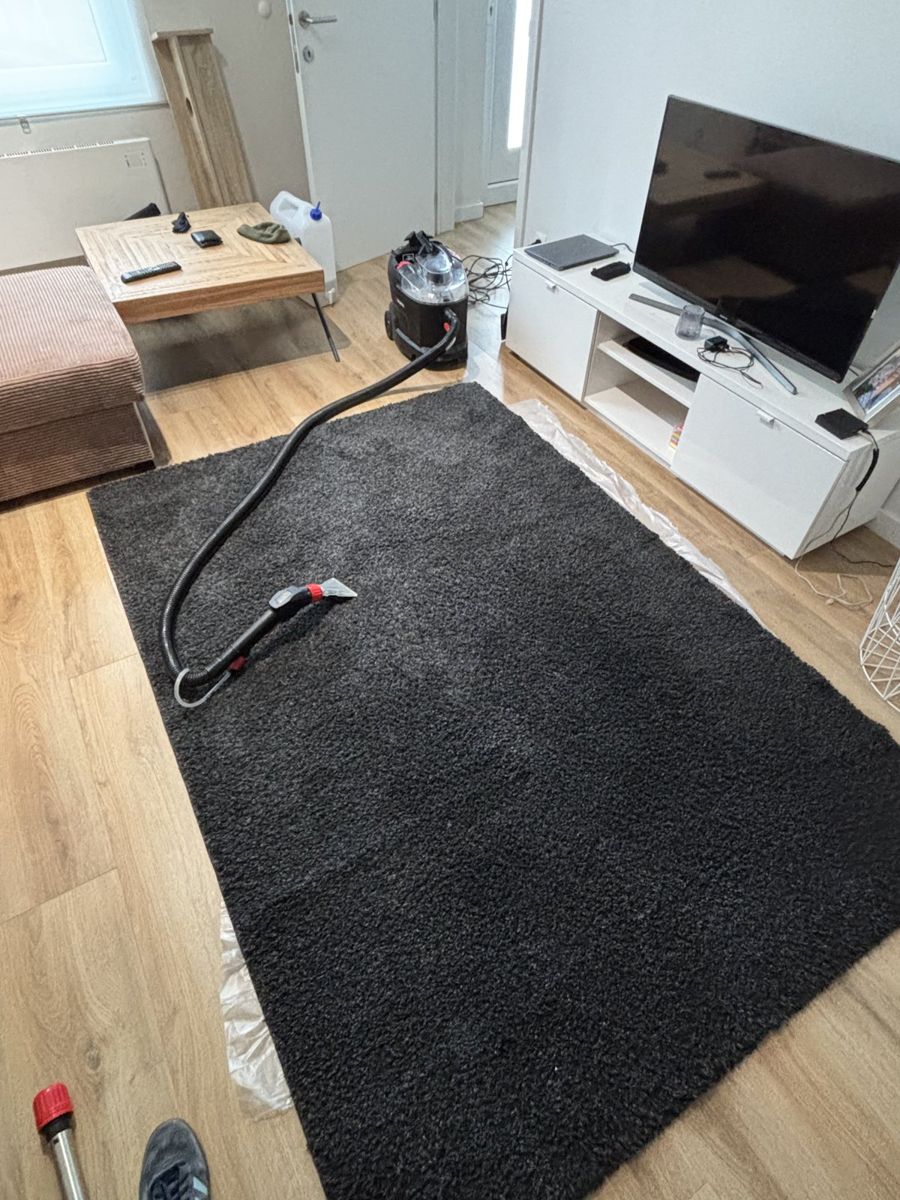 Tapis · après dégât des eaux